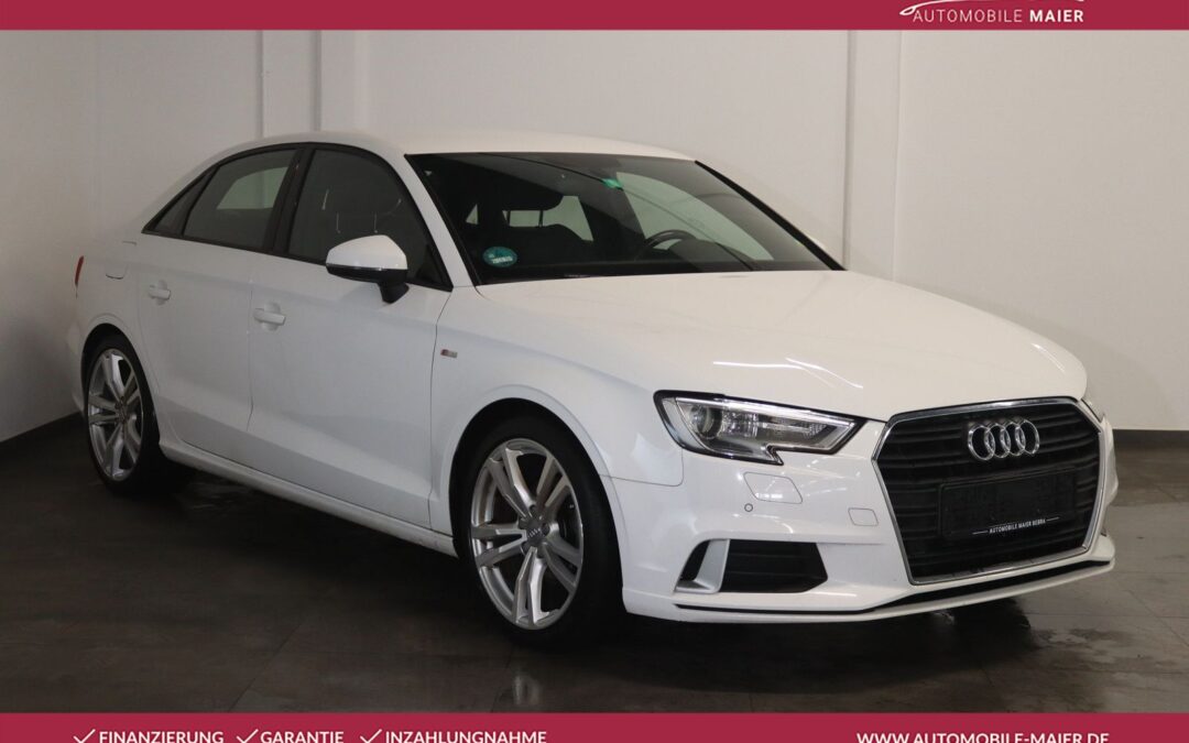 Audi A3 30 TDI S line Limo-Virtual-Xenon-Navi-SHZ-PDC