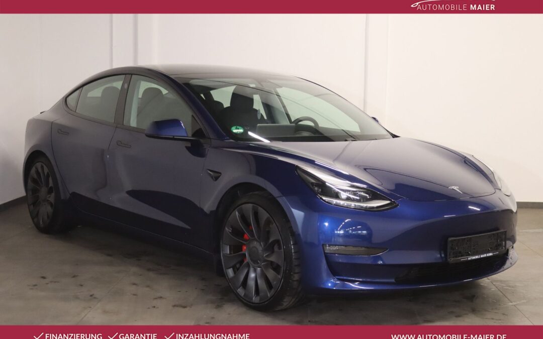 Tesla Model 3 Perfomance Dual 82kwh AWD Wärmepumpe-KAM