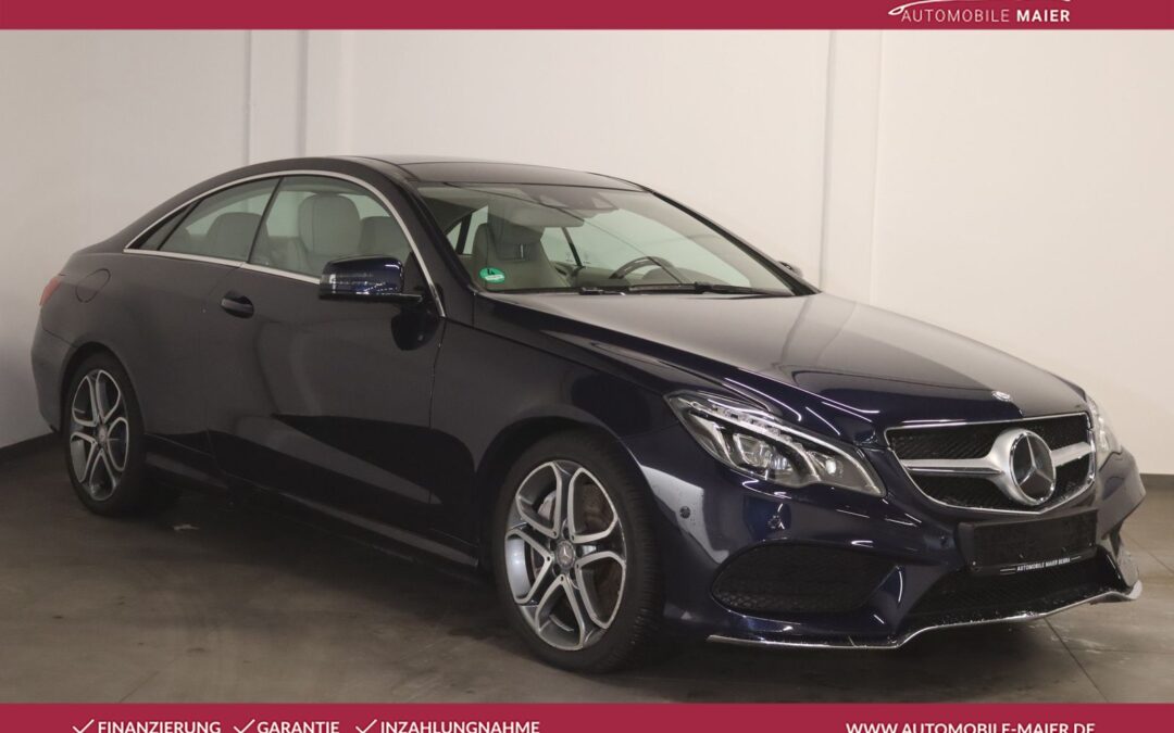 Mercedes-Benz E 500 Coupe V8-PANO-DISTR.-H&K-LED-NAV-KAM-NAPPA
