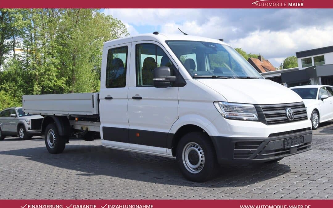 Volkswagen Crafter Pritsche 35 DOKA lang-NAV-LED-6SI.-AHK-