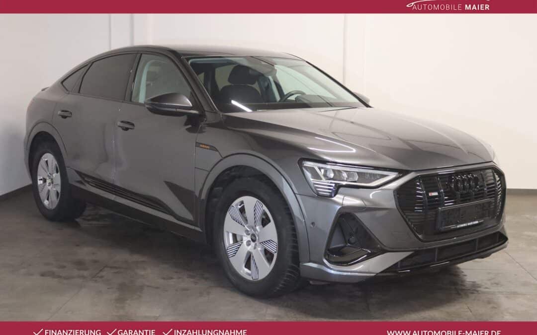 Audi e-tron 55 qu. Sportback S line Black-NAV-LED-KAM