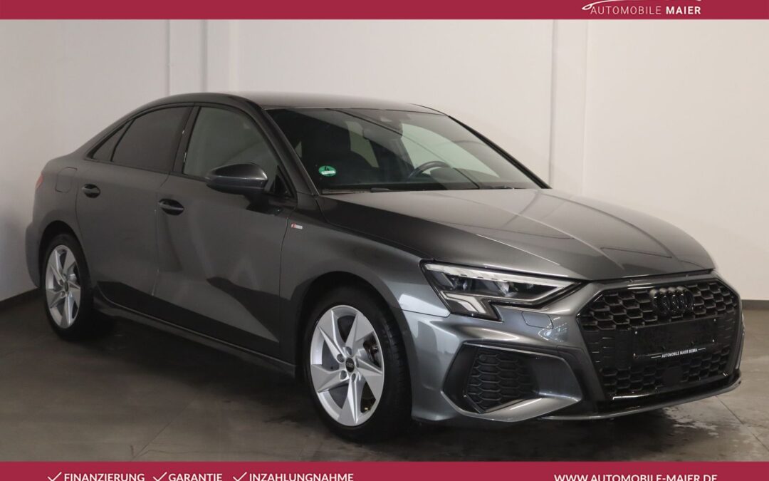 Audi A3 30 TFSI Limo S line-Virtual-Navi-ACC-LED-SHZ-