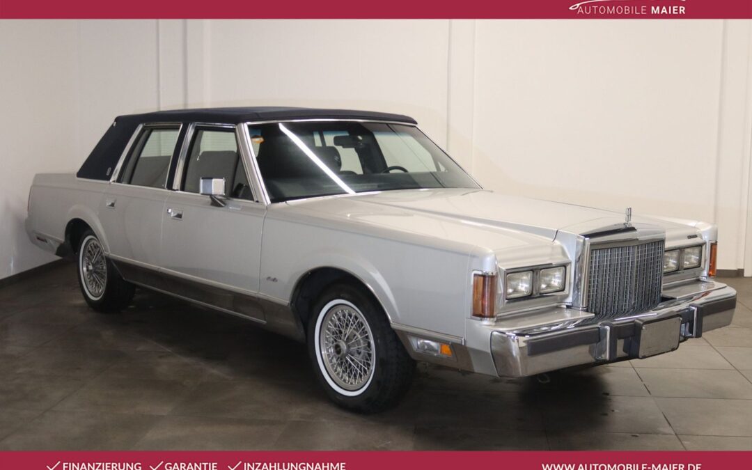 Lincoln Continental H Kennzeichen Einmaliger Zustand