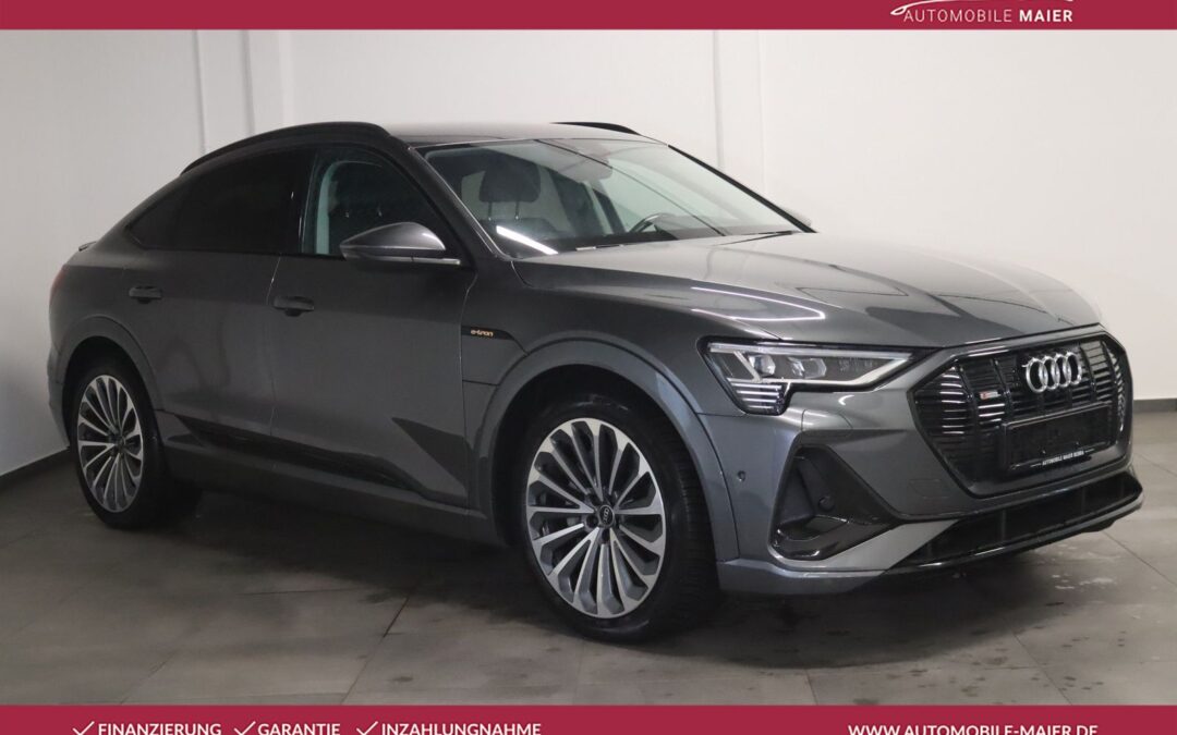 Audi e-tron 55 qu. Sportback S line-MATRIX-HUD-360°-