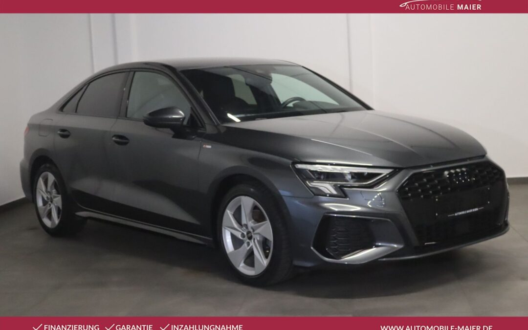Audi A3 30 TFSI Limo S line-Virtual-Navi-ACC-LED-SHZ-