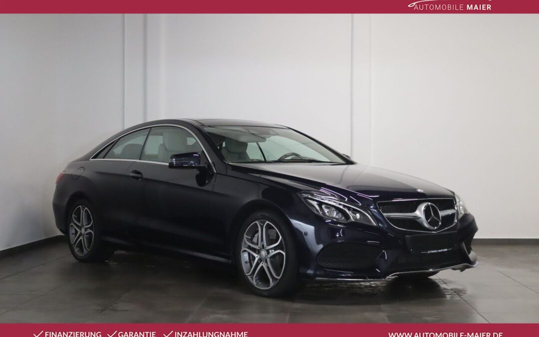 Mercedes-Benz E 500 Coupe V8-PANO-DISTR.-H&K-LED-NAV-KAM-NAPPA