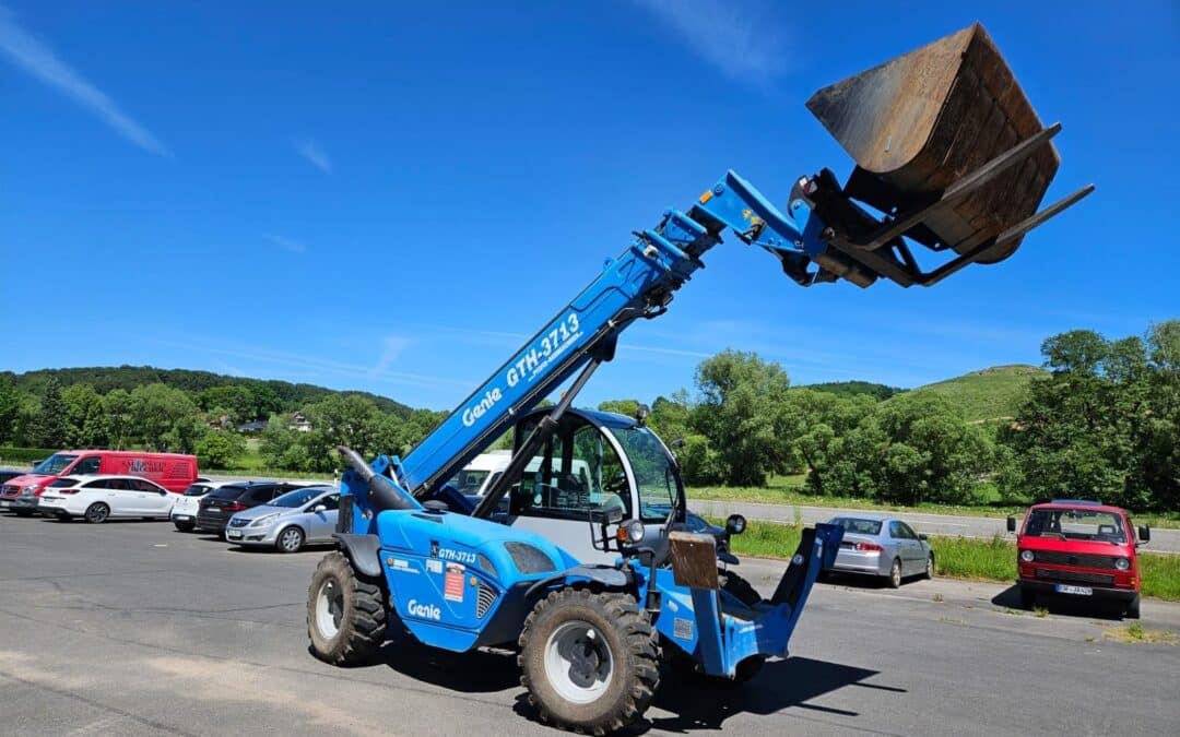 Genie GTH-3713 74,5kw Teleskoplader mit Schaufel