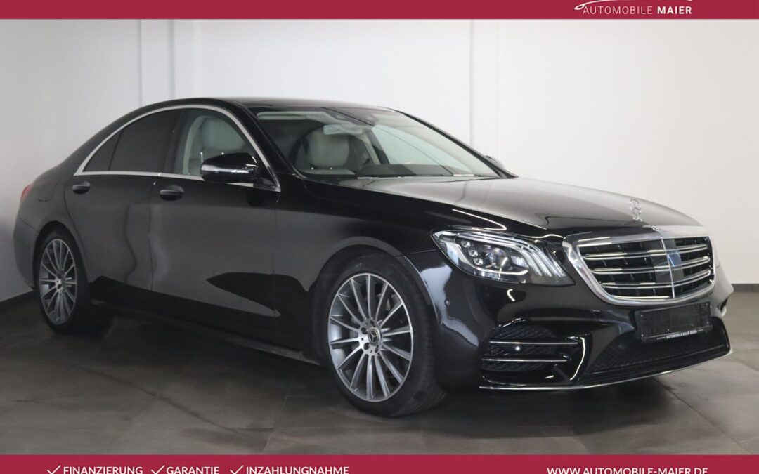 Mercedes-Benz S 400 d 4M AMG Line-PANO-360°-MULTIB.-BURMESTER-
