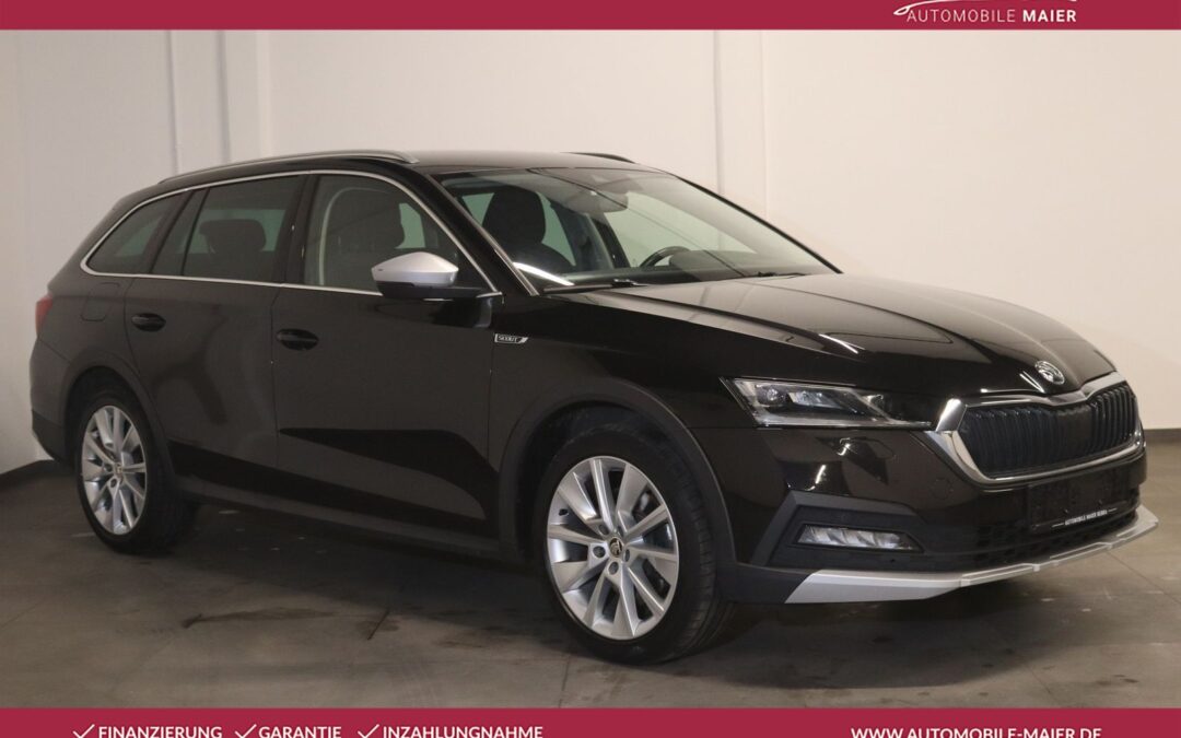 Skoda Octavia Scout 4×4-NAV-LED-AHK-LKHZ-PDC-APPS-