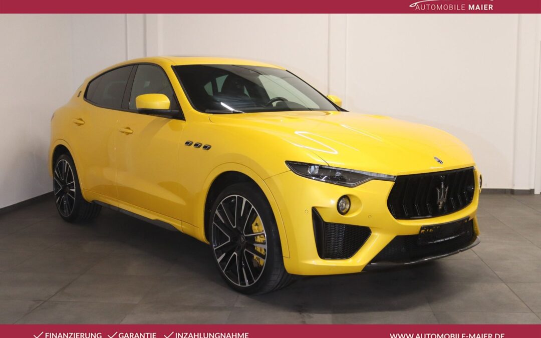 Maserati Levante 3.8 V8 Trofeo-Pano-Luft-360°-B&W-LED-