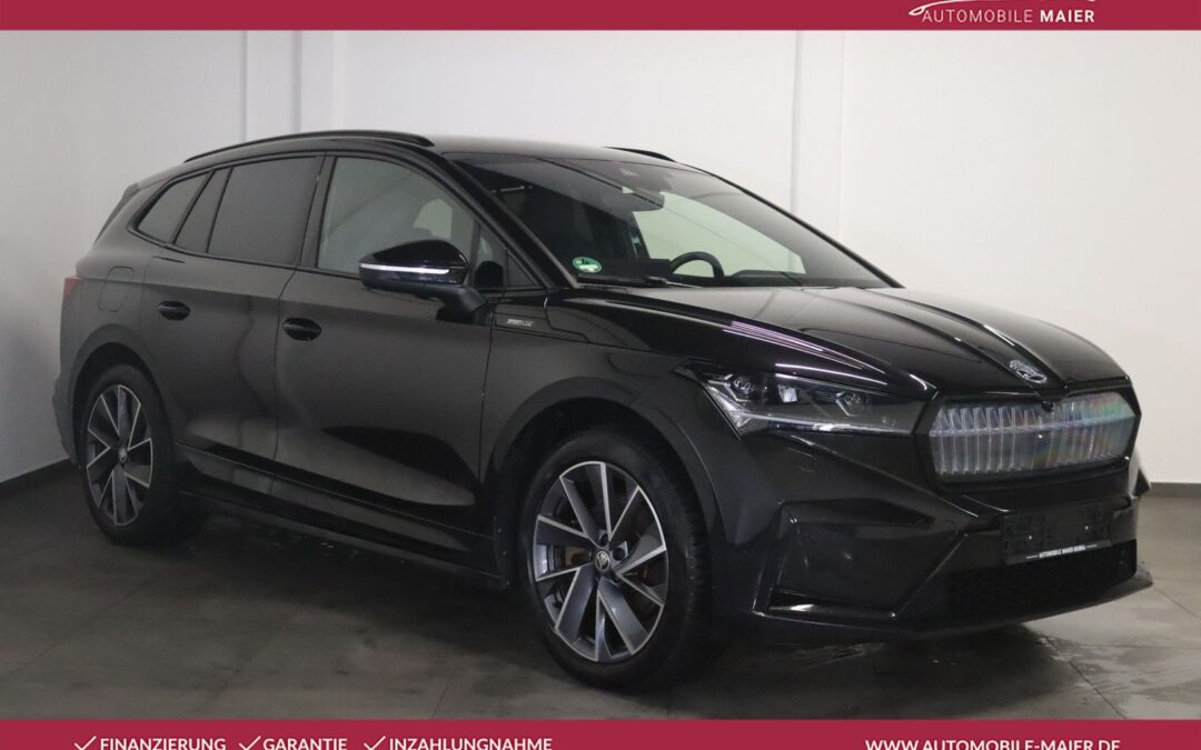 Skoda Enyaq 80 x SportLine-NAV-MATRIX-AHK-KAMERA-WP-