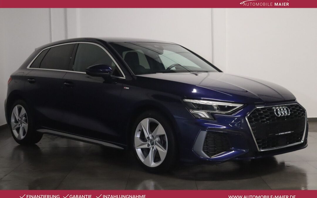 Audi A3 30 TFSI S line SB-Virt-NAV-AHK-STDHZ-LED-SHZ-