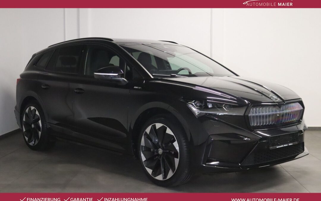 Skoda Enyaq 80 x Sportline-Wärmepumpe-Pano-CCS-HUD-360