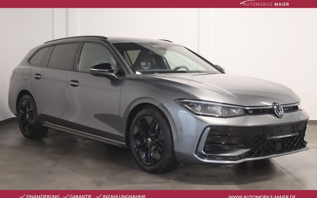 Volkswagen Passat Var. 2.0 TDI 4M. R-Line Black-STDHZ-AHK-
