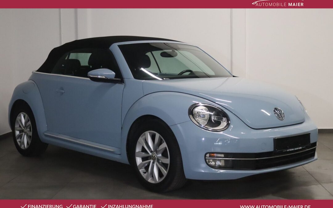 Volkswagen Beetle 1.4 Cabrio Design-Navigation-Klimaa.-MP3