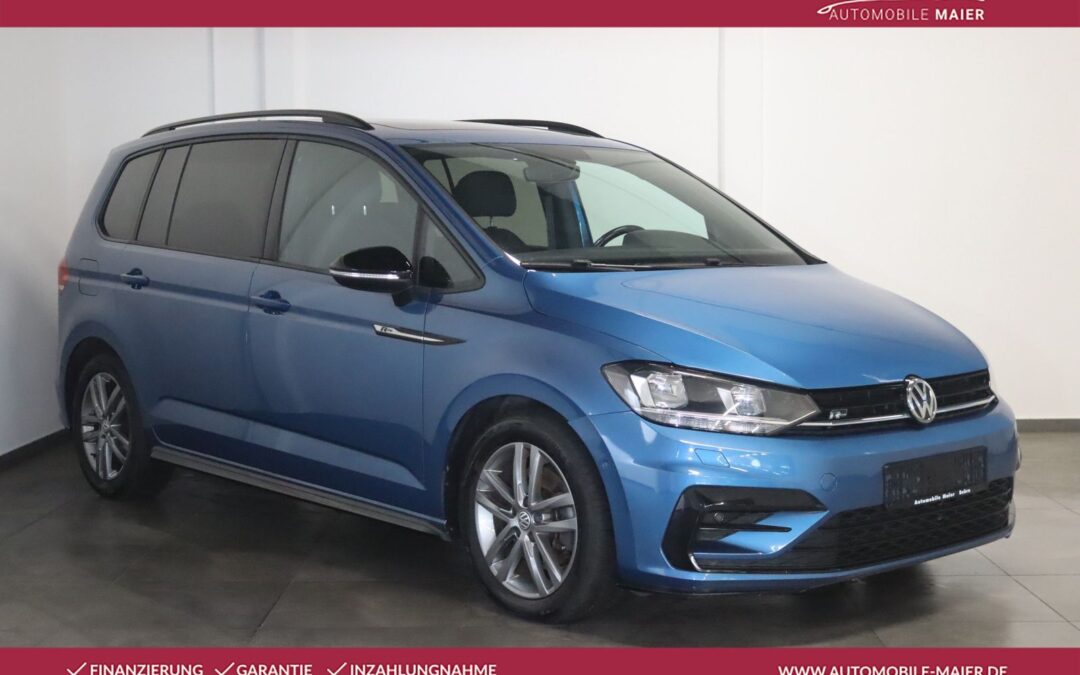 Volkswagen Touran 2.0 TDI R-Line Black-7Si-PANO-NAV-KAM-SHZ