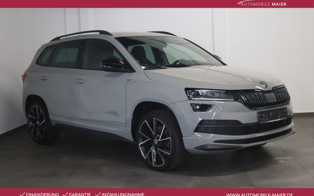 Skoda Karoq 1.5 TSI DSG SportLine-Navi-LED-Apps-KESSY-